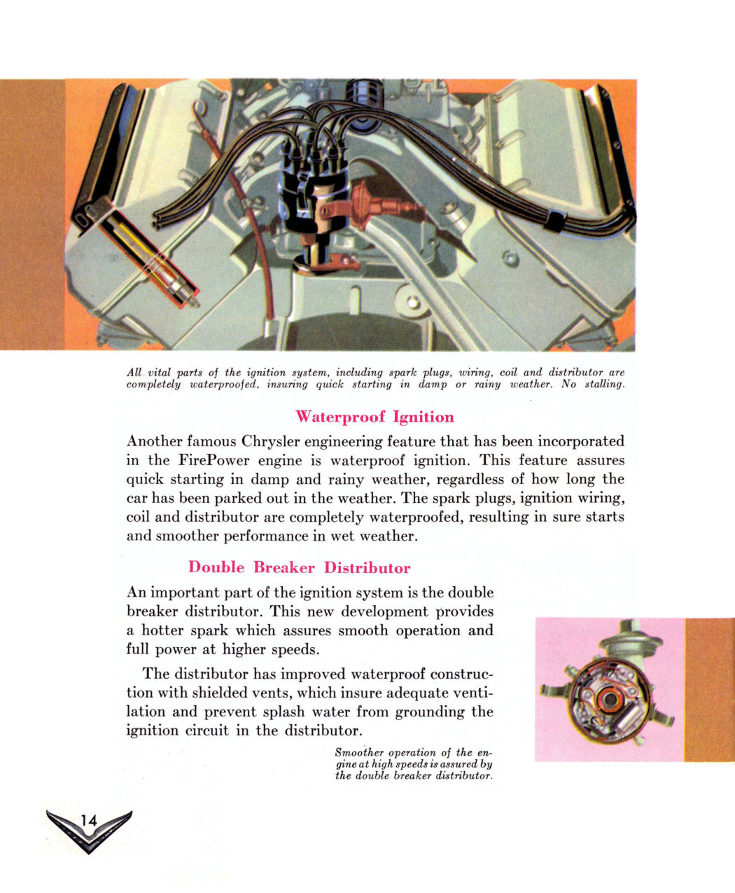 1951 Chrysler Firepower Engine Folder Page 16